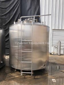 1,000 Gallon Dome Top, Slope Bottom, Pressure Wall Processor