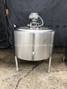 Chester Jensen 50 Gallon Bridge and Cover Top, Slope Bottom, Pressure Wall Processor