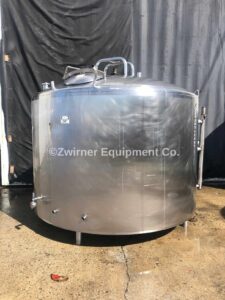 Mueller Model PCP, 1,500 Gallon Dome Top, Slope Bottom, Pressure Wall Processor