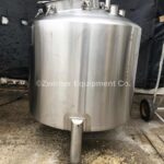 Walker Model SB, 60 Gallon, Dome Top, Dish Bottom, Insulated Pressure Tank, 304 Stainless Steel Construction, Rated 15PSI Internal Pressure