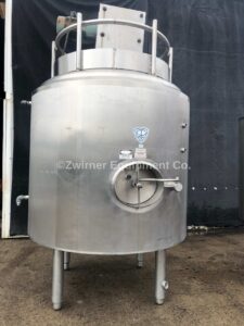 Crepaco 1,000 Gallon Dome Top, Slope Bottom, Pressure Wall Processor