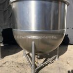 Lee Industries Model 750A, 750 Gallon Stainless Steel Single Shell Kettle, Bridge and Cover Top