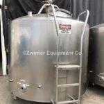 Mueller Model “PCP”, 1,000 Gallon Stainless Steel Dome Top, Reverse Dish Bottom, Pressure Wall Processor