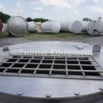 Walker Model SP 7167 200 Gallon Stainless Steel Bolt On Top Lid, Dish Bottom Single Shell Tank