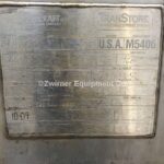 Custom Metalcraft ( Transtore) Model 513509, 260 Gallon Stainless Steel Single Shell Portable Tote