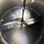 Cherry-Burrell 300 Gallon Stainless Steel Dome Top, Slope Bottom, Single Shell Tank