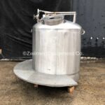 Tri-Canada Model Super Mixer, 300 Gallon, Dome Top, Slope Bottom, Stainless Steel Single Shell