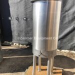 25 Gallon Stainless Steel Single Shell Tank, Open Top With Lift Off Cover