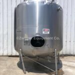 Stainless Steel Craft 2,500 Gallon Stainless Steel Dome Top, Dish Bottom, Single Shell Tank