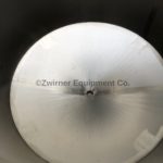 500 Gallon Stainless Steel Single Shell Tank, Bridge and Cover Top, Cone Bottom