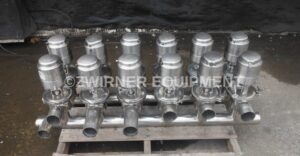 Tri-Clover 3″ 12 Valve Cluster (2×6 Pattern)