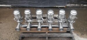 Tri-Clover 2″ 6 Valve Cluster