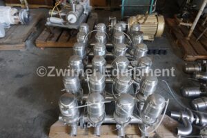 Tri-Clover 24 Valve Cluster