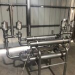 Angle Line Strainer Skid