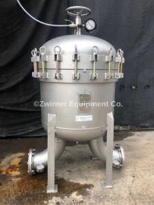 Stainless Steel Global Filter Series GMBV Multi-Bag Liquid Vessel