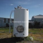 Cherry-Burrell 500 Gallon Refrigerated Dome Top, Slope Bottom, Vertical Storage Tank