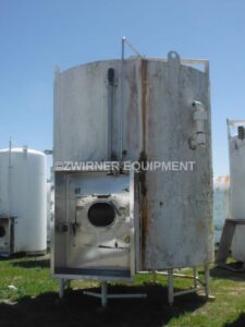 DCI 6,000 Gallon Refrigerated Cone Bottom Vertical Storage Tank