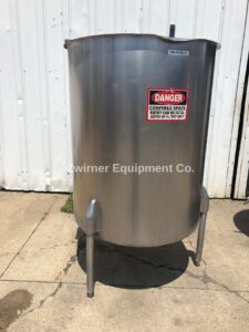 200 Gallon Stainless Steel Single Shell CIP Tank
