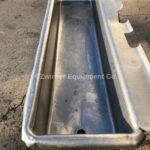 6′ Stainless Steel Wash Sink With Stainless Steel Backsplash