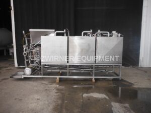 3-Tank Stainless Steel Skid Mounted CIP System