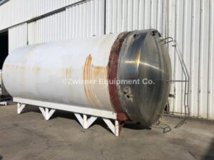 Walker 7,000 Gallon Refrigerated Horizontal Cylindrical Storage Tank