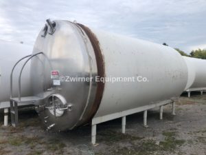 DCI 6,000 Gallon Refrigerated Horizontal Cylindrical Storage Tank