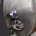 Cherry-Burrell Model HCW, 6,000 Gallon Refrigerated Horizontal Cylindrical Storage Tank