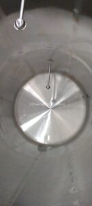 Cherry-Burrell Model HCW, 6,000 Gallon Refrigerated Horizontal Cylindrical Storage Tank