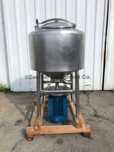 Breddo Model LDTR, 100 Gallon Stainless Steel Single Shell Likwifier