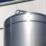 DCI 2,500 Gallon Dome Top, Cone Bottom, Pressure Wall Processor, 316L Interior