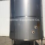 DCI 2,500 Gallon Dome Top, Cone Bottom, Pressure Wall Processor, 316L Interior