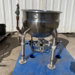 20 Gallon Stainless Steel Jacketed Kettle, Open Top