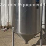 Cherry-Burrell 150 Gallon Stainless Steel Single Shell High Shear Mix Tank