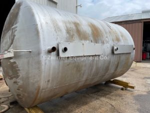 5,000 Gallon Stainless Steel Horizontal Cylindrical Single Shell Storage Tank
