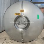 Inox 2,500 Gallon All Stainless Steel Horizontal Cylindrical Pressure Wall Pressure Tank