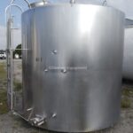 Walker 2,000 Gallon Open Top, Slope Bottom, Pressure Wall Processor