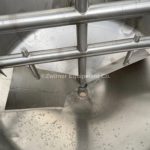 Cherry-Burrell 300 Gallon Stainless Steel Single Shell Mix Tank, Open Top, Cone Bottom