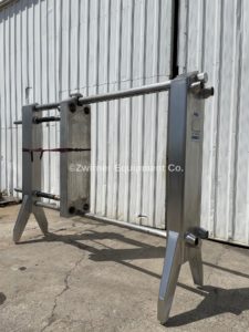 APV Model R51, Stainless Steel Plate Heat Exchanger Frame