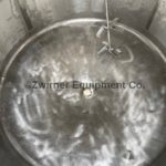 APV 450 Gallon Stainless Steel Dome Top, Cone Bottom Single Shell Tank