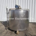 Cherry-Burrell Model EPT, 600 Gallon Bridge and Cover Top, Slope Bottom, Pressure Wall Processor