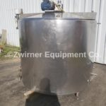 Cherry-Burrell Model EPT, 600 Gallon Bridge and Cover Top, Slope Bottom, Pressure Wall Processor