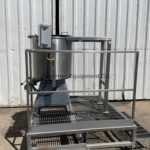 50 Gallon Stainless Steel Single Shell Mix Tank