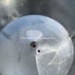 75 Gallon Stainless Steel Single Shell Tank, Open Top, Cone Bottom