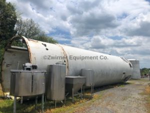 125,000 LBS/ 4,000 Cu. Ft. Food Grade Painted Steel Flour Silo