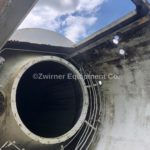 125,000 LBS/ 4,000 Cu. Ft. Food Grade Painted Steel Flour Silo