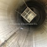 125,000 LBS/ 4,000 Cu. Ft. Food Grade Painted Steel Flour Silo