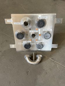 6-Station Stainless Steel Flow Panel