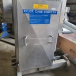 DAIRY CONVEYOR CORP. STAINLESS STEEL SINGLE LANE DOUBLE CASE STACKER