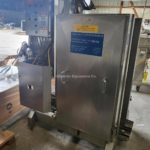 DAIRY CONVEYOR CORP. STAINLESS STEEL SINGLE LANE DOUBLE CASE STACKER