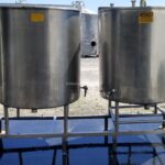 S2 X 300 GALLON STAINLESS STEEL CIP TANKS
